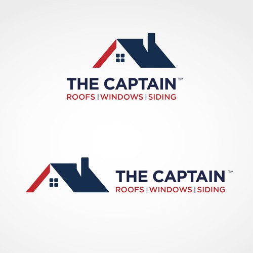 The Captain logo design