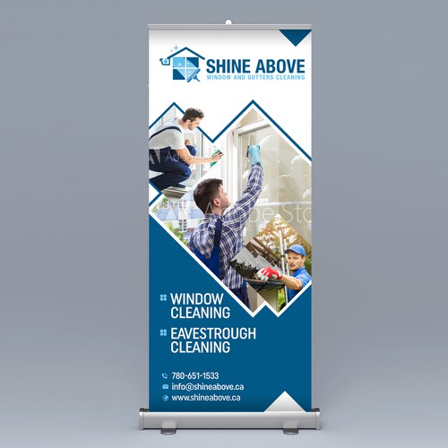 Shine Above (Pop-up Banner Design)