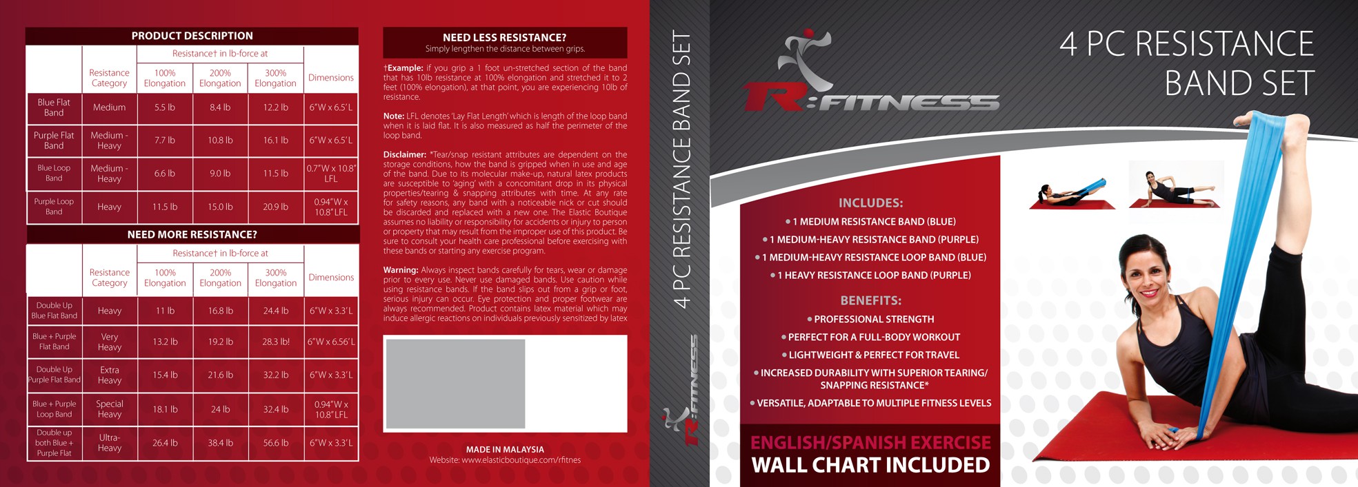 Create an elegant & captivating product leaflet!