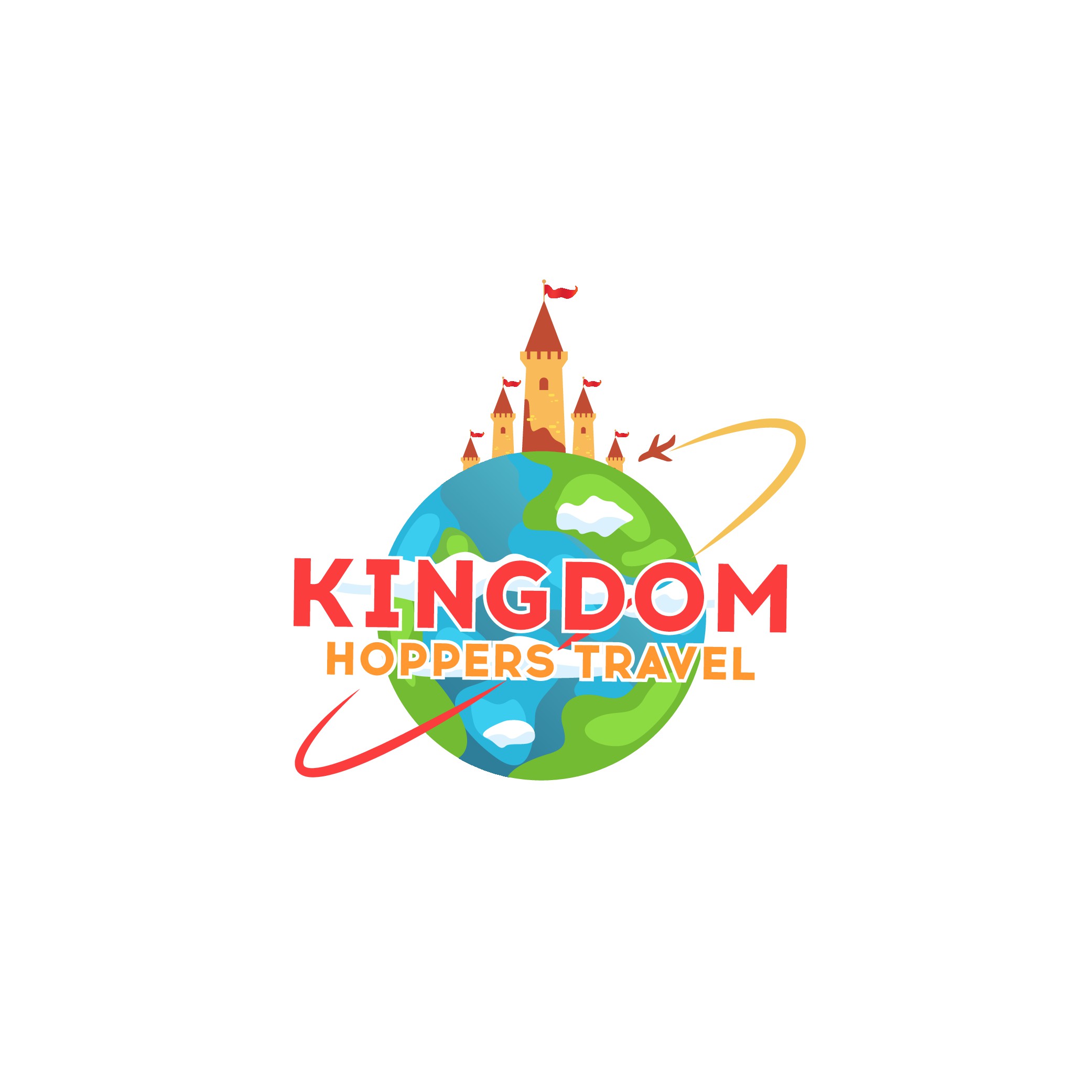 Design a fun logo for a family travel agency