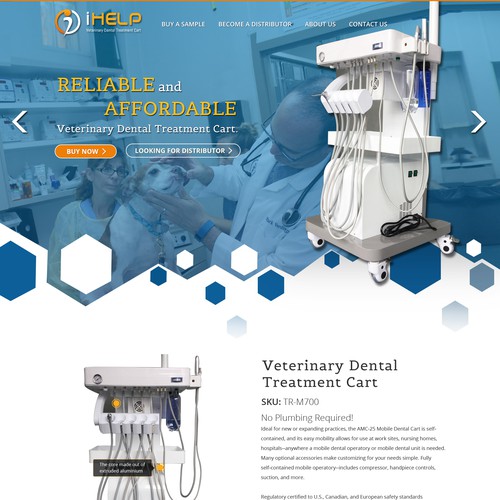 Website design for IHelp