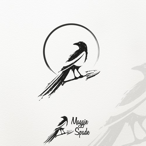 Bird themed logo for blogger