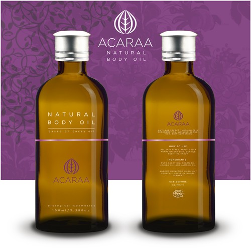 Acaraa bottle design