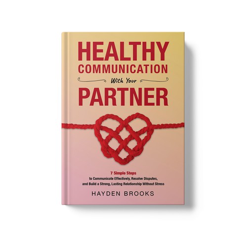 The Concept of Book Cover for Healthy Communication with Your Partner