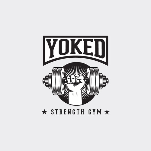 Logo for YOKED Gym 