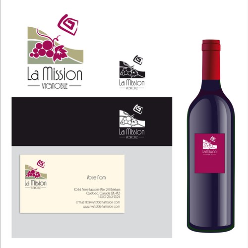 Créez le logo pour Vignoble la Mission