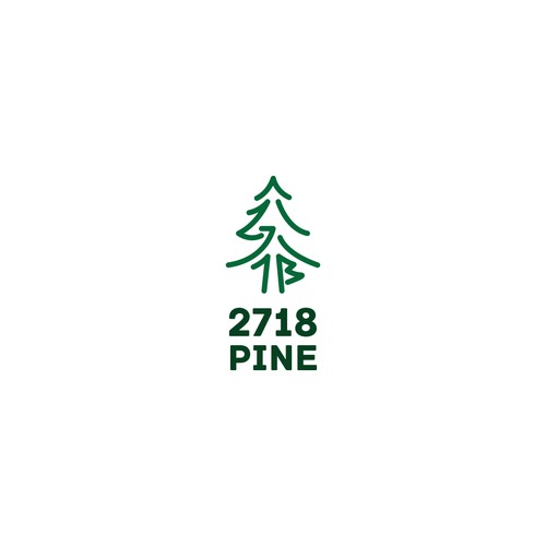 2718 Pine Sample Logo