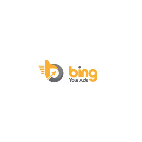 simple design logo Bing Your Ads #2