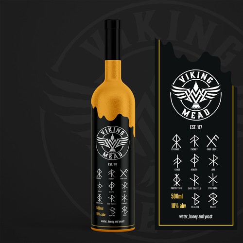 Viking Drink Lable