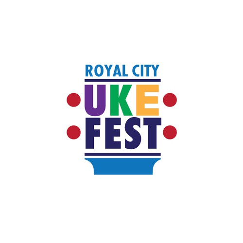 Royal city ukulele event logo