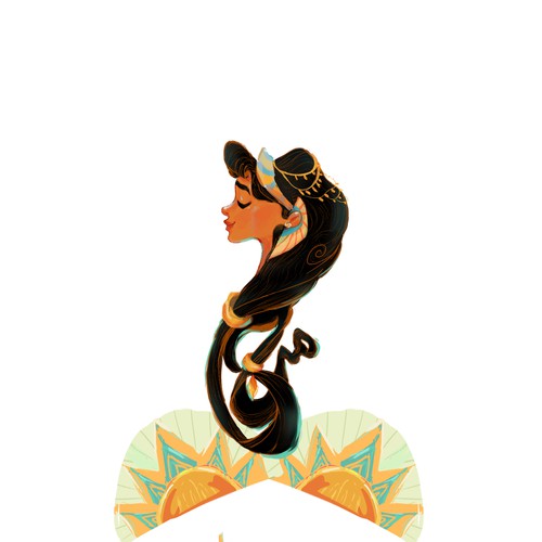 Hello in Arabic Illustration 