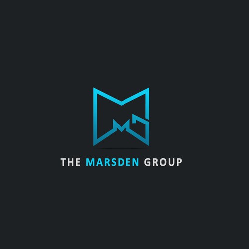 Simple logo concept for Marsden Group.