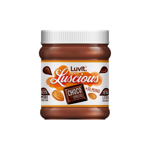 Label design for choco and almond spread