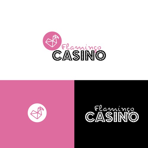 Flamingo casino logo design 3