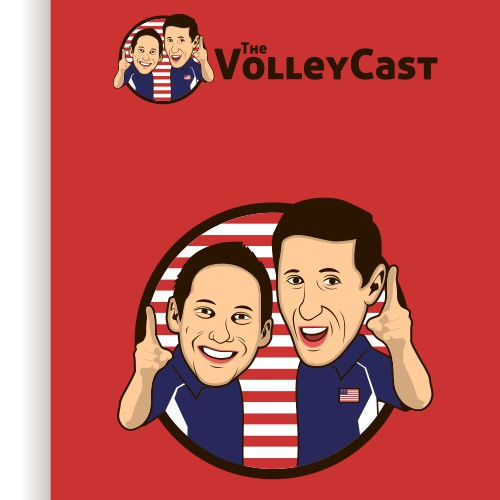 Podcast Logo for TheVolleyCast!