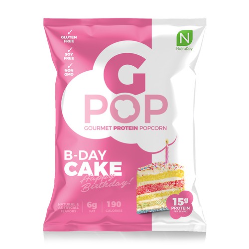 G Pop Gourmet Protein Popcorn