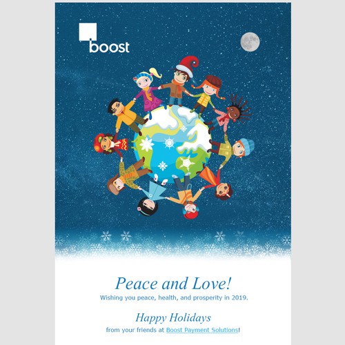 Holidays Email template