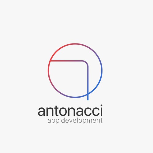 Logo for Iphone apps developing business