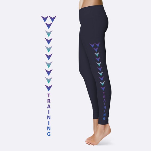 Abstract design for leggings