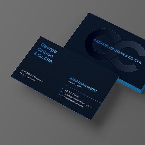 Business card design