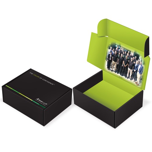 TeamLogic Mailing Box design