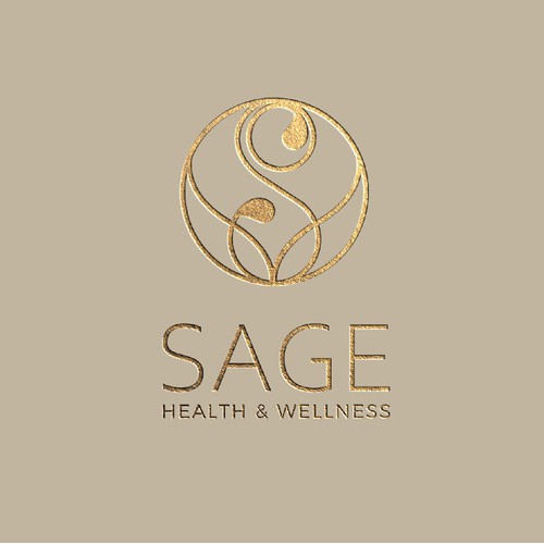 Modern and Sophisticated logo for a premier Health and Wellness Clinic