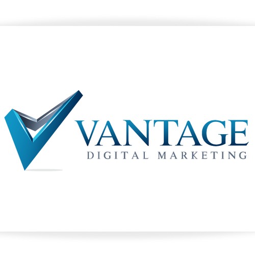 Vantage Digital Marketing needs a new logo and business card