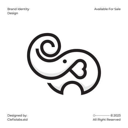 Love Elephant Logo