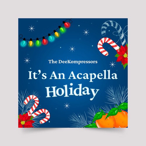 Acapella Holiday Album Art