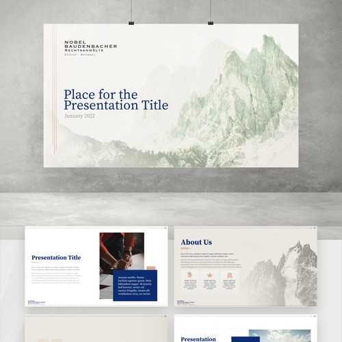 Law Firm Presentation Template
