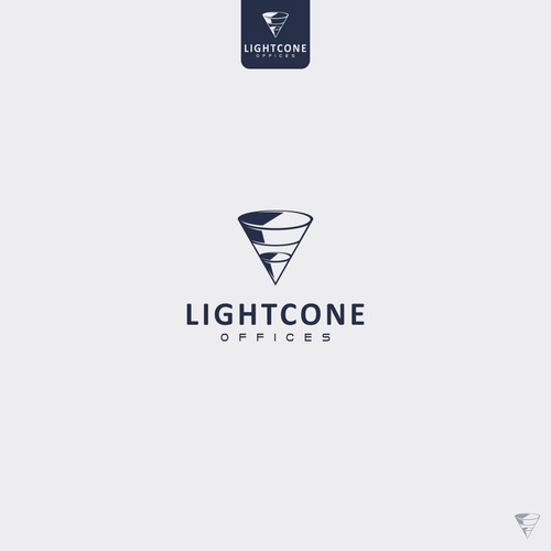 minimalist, science logo inspired by physics