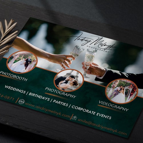 Creative Modern Flyer for photography company