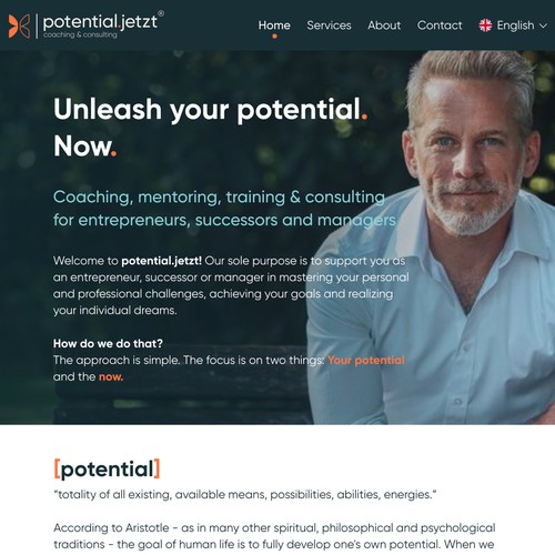 Potential.jetzt Coaching & Consulting Design