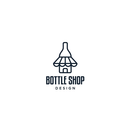 Bottle shop design.