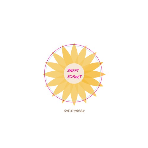Sweet design for swimwear contest