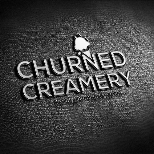 Churned Creamery - freshly churning ice cream right in front of the customer.