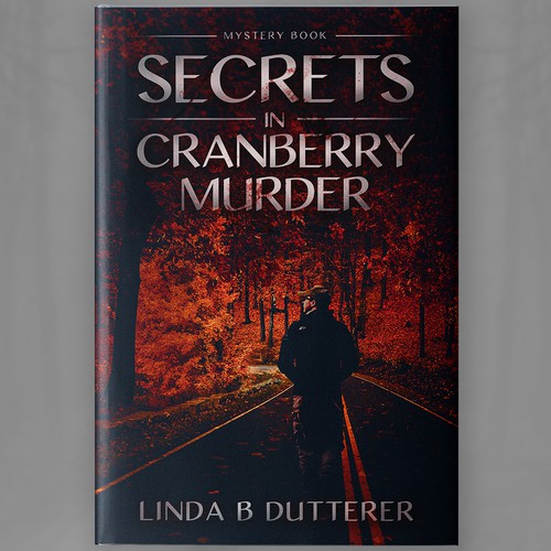 Secrets in Cranberry Murder_Mystery book cover Design