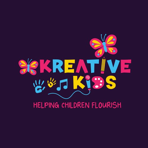 Kreative Kids - School Logo