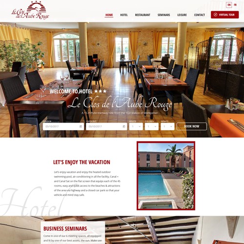 Hotel Website Design