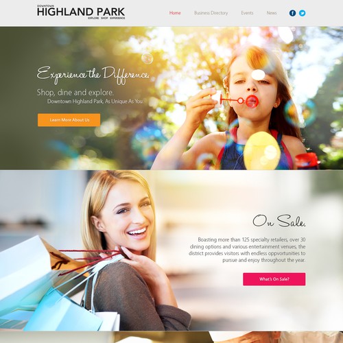 Downtown Highland Park- the destination to Explore, Shop, Experience