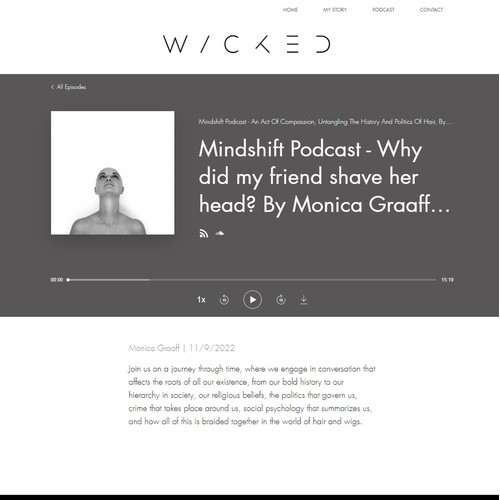 Website design for blogger