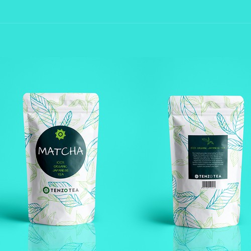 Matcha Tea Packaging #1