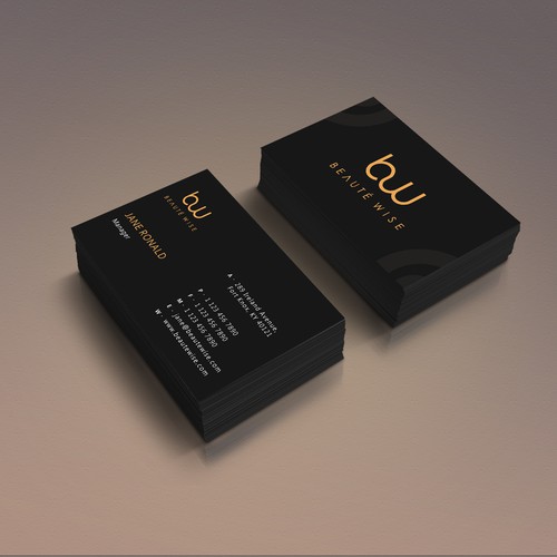 Business card for Beauty Industry