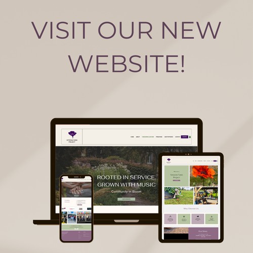 Veteran Farm Project Society - Responsive Website Design