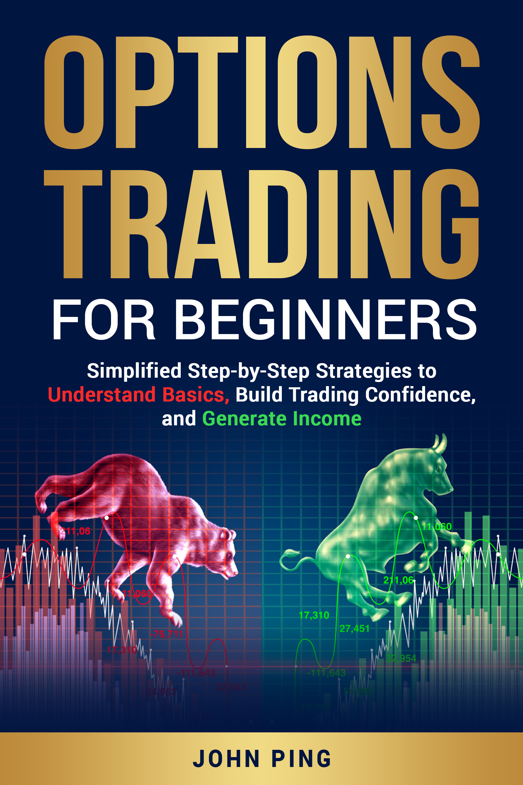 Create a Captivating Book Cover: Options Trading for Beginners