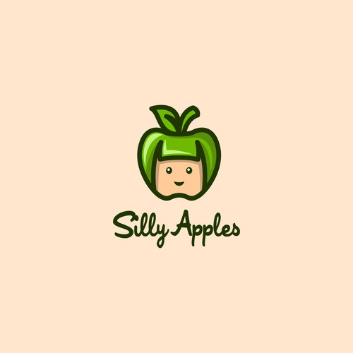 Bold logo for Silly Apple