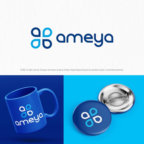 Ameya Logo Design