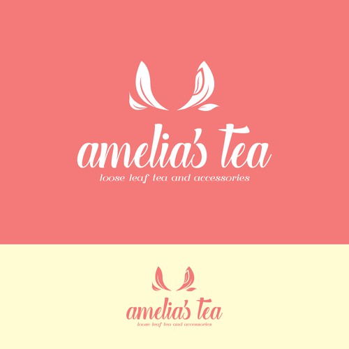 Logo for a tea company