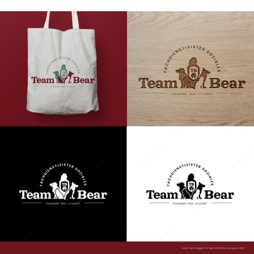 Logo design for Team Bear
