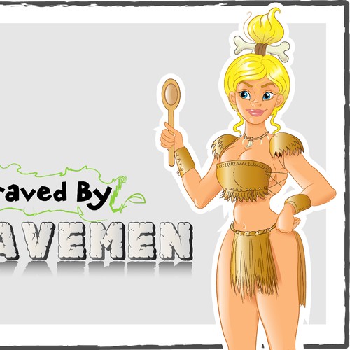 Create our funky Cavegirl!